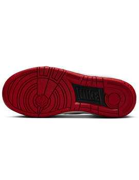 zapatilla nike junior FULL FORCE LOW negro/rojo