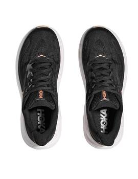 zapatilla running mujer Hoka CLIFTON 10, negro/blanco