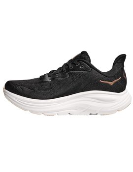 zapatilla running mujer Hoka CLIFTON 10, negro/blanco