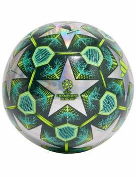 balón adidas fútbol final champions Berlin, verde/plata