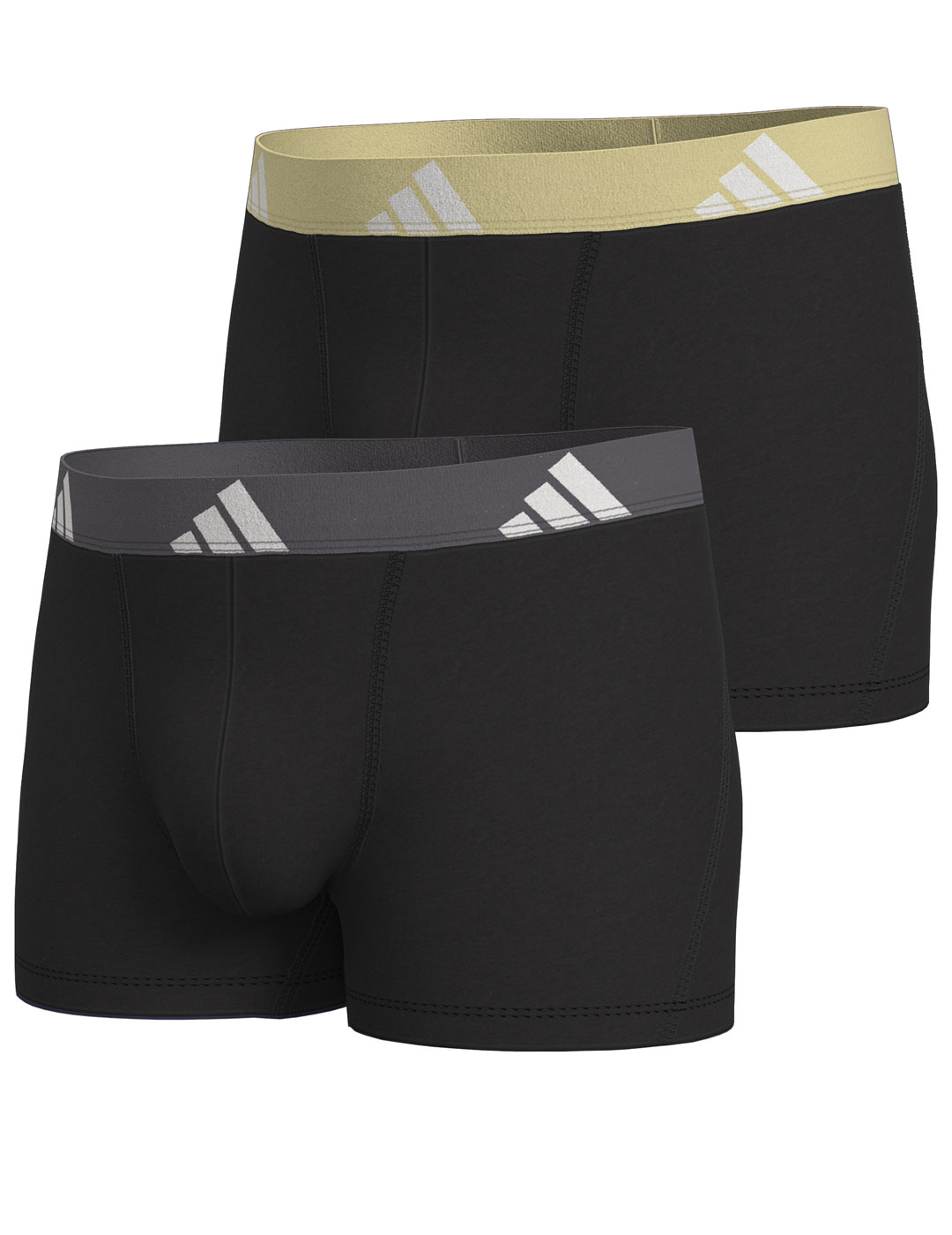 BOXER ADIDAS 2P COTTON, negro