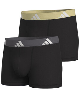 BOXER ADIDAS 2P COTTON, negro