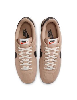 zapatilla mujer nike  CORTEZ, beige/negro
