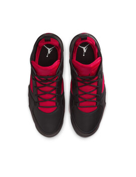 zapatilla JORDAN FLIGHT CLUB '91, negro/rojo