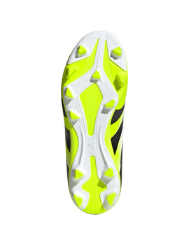 bota de fútbol adidas PREDATOR LEAGUE junior FT FG/MG, blanco/verde lima