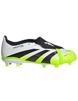bota de fútbol adidas PREDATOR LEAGUE junior FT FG/MG, blanco/verde lima