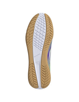 bota de fútbol sala adidas F50 CLUB IN J, morado/verde