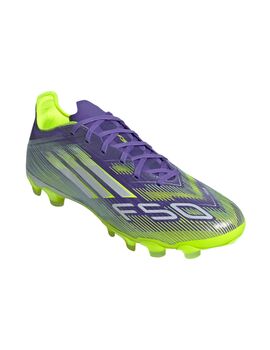 bota de fútbol adidas F50 PRO MG, morado/verde