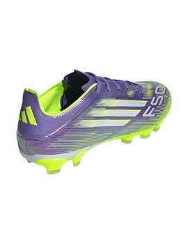 bota de fútbol adidas F50 PRO MG, morado/verde