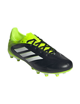 bota de fútbol adidas COPA PURE III LEAGUE FG/MG, negro/verde