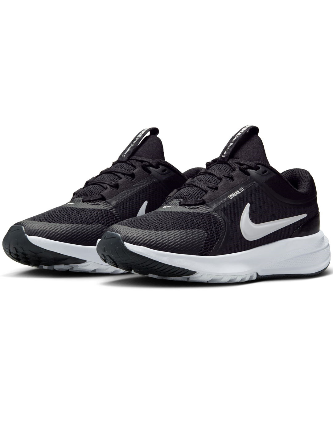 zapatilla nike STAR RUNNER 5 BIG junior, negro/blanco