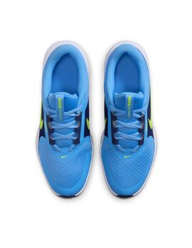 zapatilla nike  STAR RUNNER 5 BIG junior, azulón/ amarillo