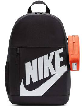 mochila nike elemental big kids con lapicero, negro