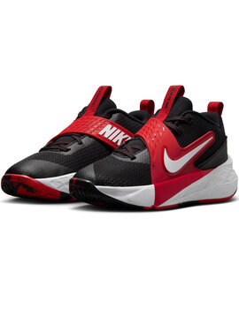 zapatilla baloncesto nike junior TEAM HUSTLE D 12 , negro/rojo