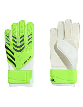 guante de portero junior adidas predator, verde/negro