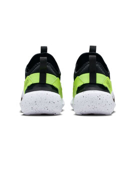 zapatilla nike niño FLEX RUNNER 4 negro/fluor