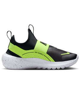 zapatilla nike niño FLEX RUNNER 4 negro/fluor