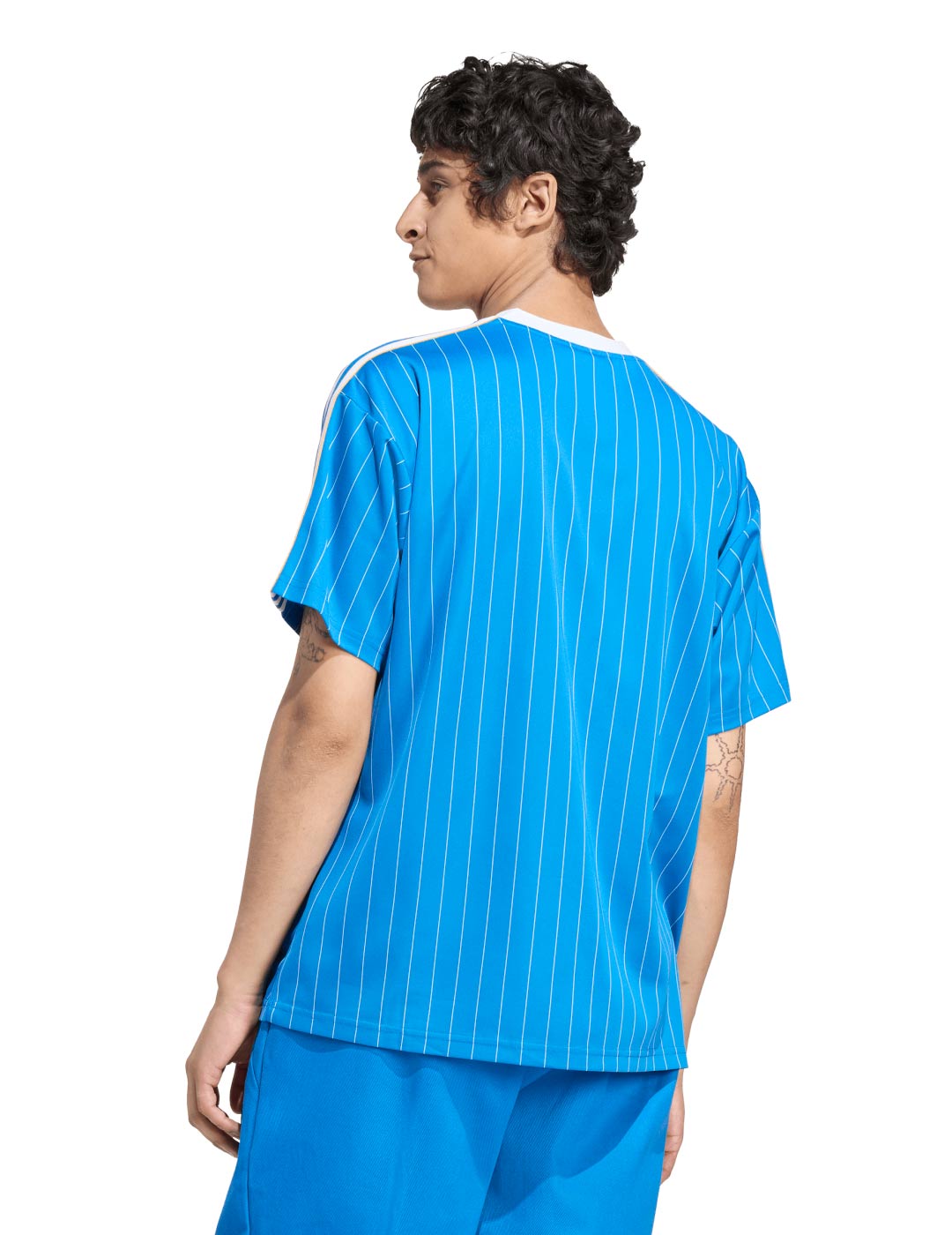 camiseta calle Real Madrid azulon/blanco