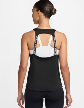 camiseta asas mujer NIKE PRO , negro