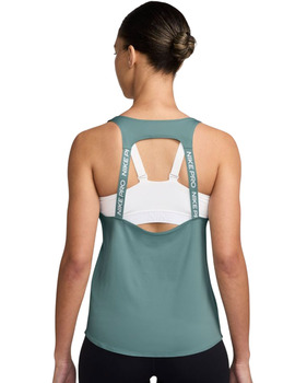 camiseta asas mujer NIKE PRO , verde