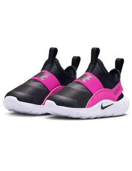 zapatilla nike bebé  FLEX RUNNER 4, negro/fuscia