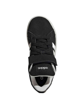 zapatilla adidas junior GRAND COURT, negro/blanco
