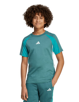 camiseta adidas  manga corta niñ@ verde