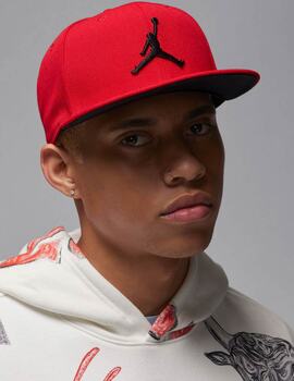 gorra JORDAN JUMPMAN PRO ADJUSTABLE CAP rojo