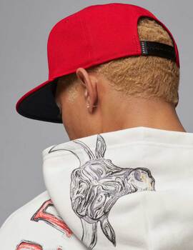 gorra JORDAN JUMPMAN PRO ADJUSTABLE CAP rojo