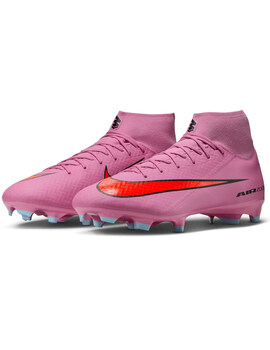 bota de fútbol nike ZM SUPERFLY 10 ACAD FG/MG, rosa