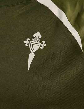 sudadera media cremallera Celta, verde