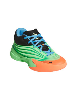 zapatilla de baloncesto junior adidas DAME X J, verde