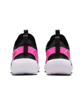 zapatilla niña nike  FLEX RUNNER 4 negro/fucshia