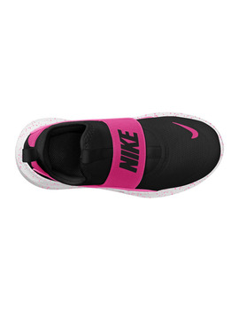 zapatilla niña nike  FLEX RUNNER 4 negro/fucshia