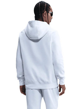 sudadera nike con capucha  CLUB blanco