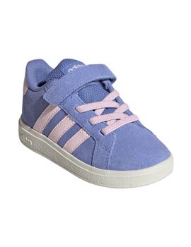 adidas GRAND COURT 00S bebé, celeste/rosa