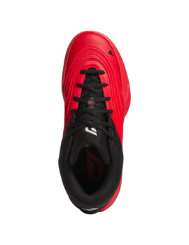 zapatilla de baloncesto adidas DAME X hombre, rojo/negro
