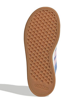 adidas GRAND COURT 00S velcro, celeste/rosa