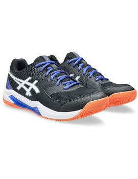 zapatilla de padel asics GEL-DEDICATE 8 , negro/blanco