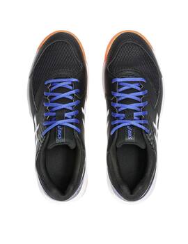 zapatilla de padel asics GEL-DEDICATE 8 , negro/blanco