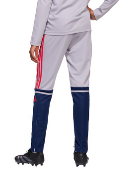 pantalón de chandal adidas junior SQ25 gris/marino/rojo