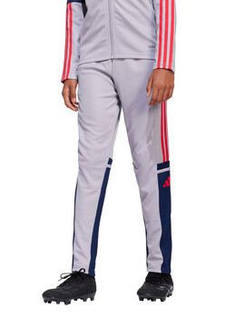 pantalón de chandal adidas junior SQ25 gris/marino/rojo