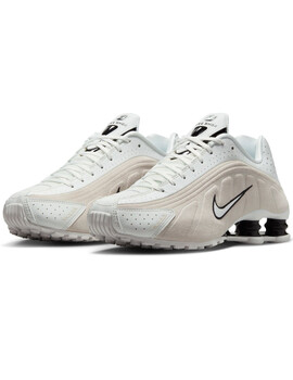 nike SHOX R4 mujer, blanco