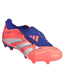 bota de fútbol adidas Predator League FT FG/MG, coral/azul