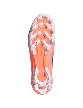 bota de fútbol adidas F50 League 2G/3G AG, coral/azul