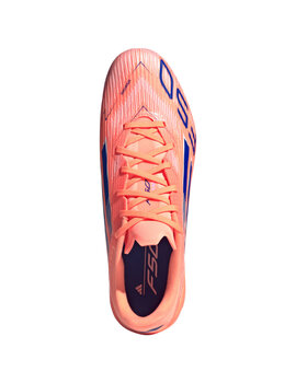 bota de fútbol adidas F50 League 2G/3G AG, coral/azul