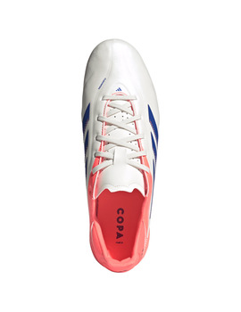bota de fútbol adidas Copa Pure III League 2G/3G AG, blanco/coral