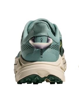 zapatilla trail running hoka Challenger 8 hombre, verde