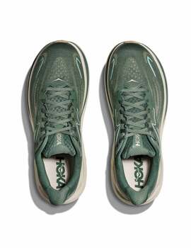 zapatilla running Clifton 10 hombre, verde kaki