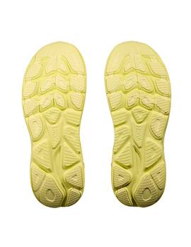 zapatilla de running hoka CLIFTON 10 hombre, amarillo fluor